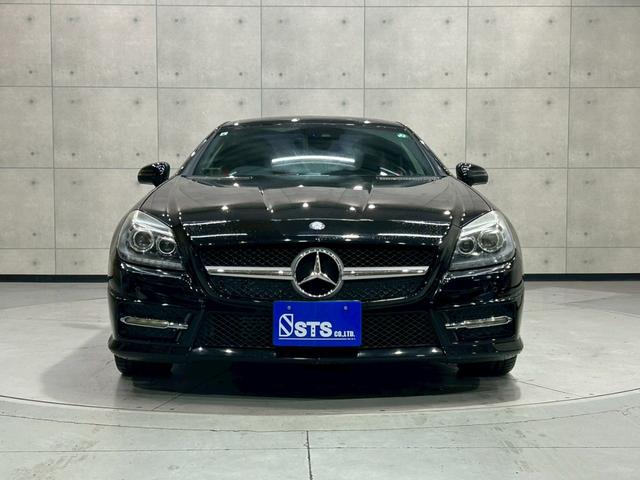 ＳＬＫ ＳＬＫ２００　純正ナビ　フルセグＴＶ　ＨＩＤヘッドライト　リアフォグ　純正１８インチＡＷ　黒革シート　メモリ付パワーシート　シートヒーター　ステアスイッチ　オートクルーズ　ソナー　レーダー探知機　スペアキー　ＥＴＣ（7枚目）