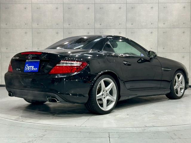 ＳＬＫ ＳＬＫ２００　純正ナビ　フルセグＴＶ　ＨＩＤヘッドライト　リアフォグ　純正１８インチＡＷ　黒革シート　メモリ付パワーシート　シートヒーター　ステアスイッチ　オートクルーズ　ソナー　レーダー探知機　スペアキー　ＥＴＣ（14枚目）