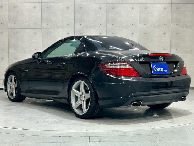 ＳＬＫ ＳＬＫ２００　純正ナビ　フルセグＴＶ　ＨＩＤヘッドライト　リアフォグ　純正１８インチＡＷ　黒革シート　メモリ付パワーシート　シートヒーター　ステアスイッチ　オートクルーズ　ソナー　レーダー探知機　スペアキー　ＥＴＣ（19枚目）