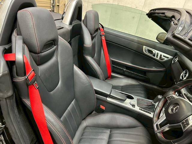 ＳＬＫ ＳＬＫ２００　純正ナビ　フルセグＴＶ　ＨＩＤヘッドライト　リアフォグ　純正１８インチＡＷ　黒革シート　メモリ付パワーシート　シートヒーター　ステアスイッチ　オートクルーズ　ソナー　レーダー探知機　スペアキー　ＥＴＣ（51枚目）