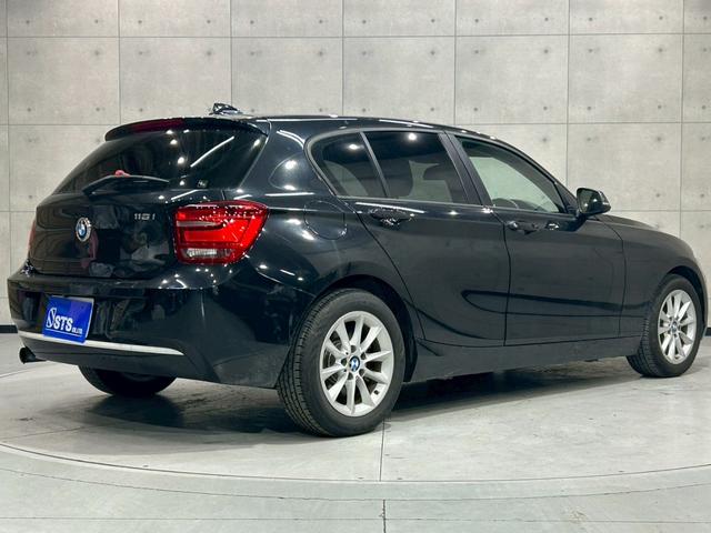 1シリーズ 116i スタイル ユーザー様直接仕入れ ワンオーナー 純正ナビ Bluetooth バックモニター HIDヘッドライト フォグ 純正16AW ハーフレザーシート 分割式リアシート リアワイパー リモコンキー 予備キー(14枚目)