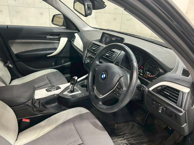 1シリーズ 116i スタイル ユーザー様直接仕入れ ワンオーナー 純正ナビ Bluetooth バックモニター HIDヘッドライト フォグ 純正16AW ハーフレザーシート 分割式リアシート リアワイパー リモコンキー 予備キー(44枚目)