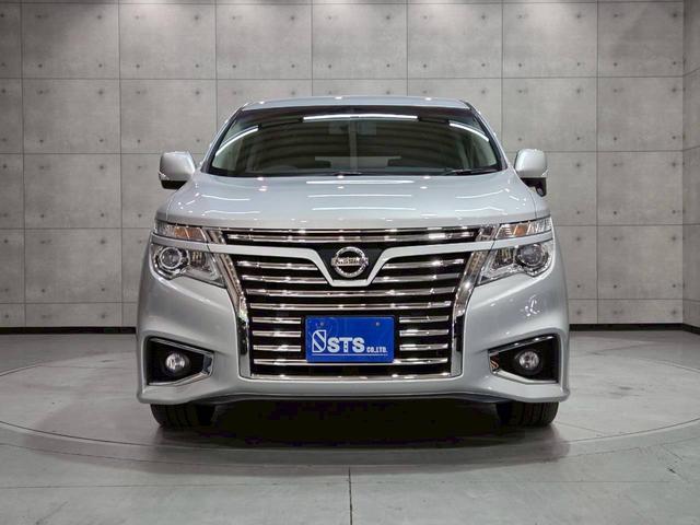 エルグランド 250ハイウェイスター ワンオーナー 純正ナビ フルセグTV Bluetooth バックカメラ フリップダウン LEDヘッドライト 両側パワスラ 純正18インチAW ハーフレザーシート クルコン ドラレコ スペアキー ETC(7枚目)