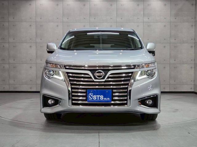 エルグランド 250ハイウェイスター ワンオーナー 純正ナビ フルセグTV Bluetooth バックカメラ フリップダウン LEDヘッドライト 両側パワスラ 純正18インチAW ハーフレザーシート クルコン ドラレコ スペアキー ETC(8枚目)