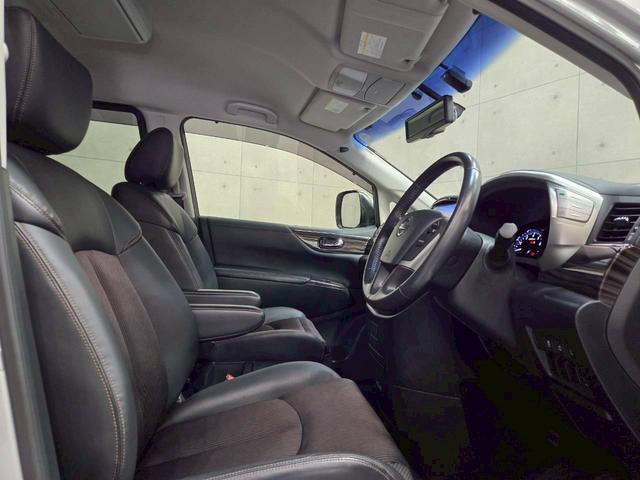 エルグランド 250ハイウェイスター ワンオーナー 純正ナビ フルセグTV Bluetooth バックカメラ フリップダウン LEDヘッドライト 両側パワスラ 純正18インチAW ハーフレザーシート クルコン ドラレコ スペアキー ETC(53枚目)