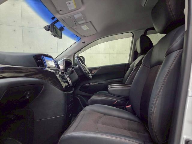 エルグランド 250ハイウェイスター ワンオーナー 純正ナビ フルセグTV Bluetooth バックカメラ フリップダウン LEDヘッドライト 両側パワスラ 純正18インチAW ハーフレザーシート クルコン ドラレコ スペアキー ETC(56枚目)