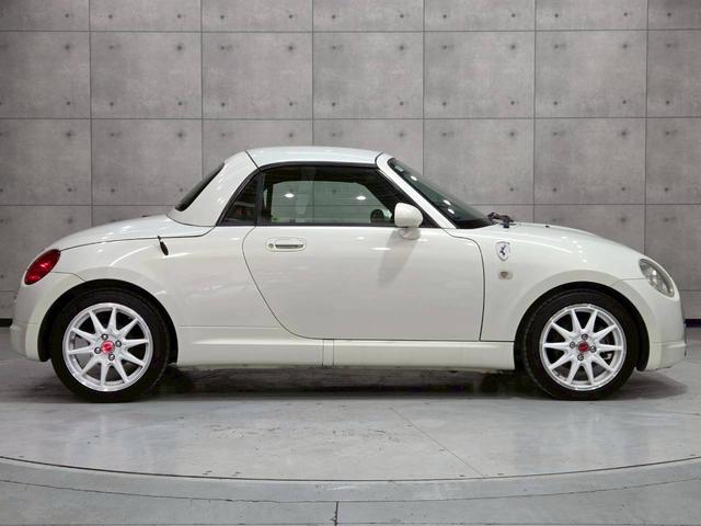 コペン 2ndアニバーサリーエディション 社外15インチアルミ 社外追加メーター HIDヘッドライト フォグランプ RECAROシート シートヒーター 純正オーディオ ドラレコ MOMOステア リモコンキー ETC車載器 ユーザー様直接仕入れ(13枚目)