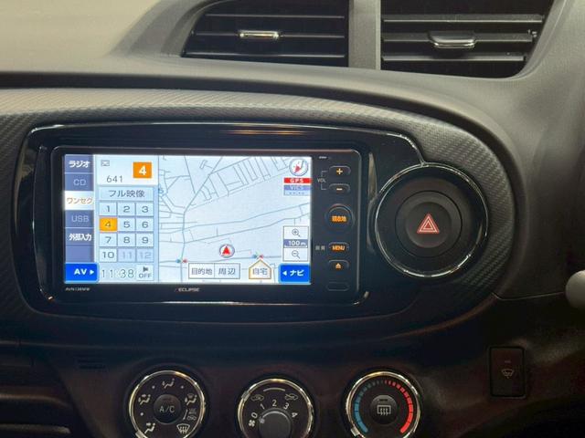 ヴィッツ ＲＳ　Ｇ’ｓ　５速マニュアル　Ｇｓ’純正サスペンション・１７インチアルミ　ＨＩＤヘッドライト　フォグランプ　オートライト　ＬＥＤ／ＢＥＡＭ　社外ナビ　電動格納ミラー　リモコンキー　ＥＴＣ車載器　実走行３．０万キロ台（36枚目）