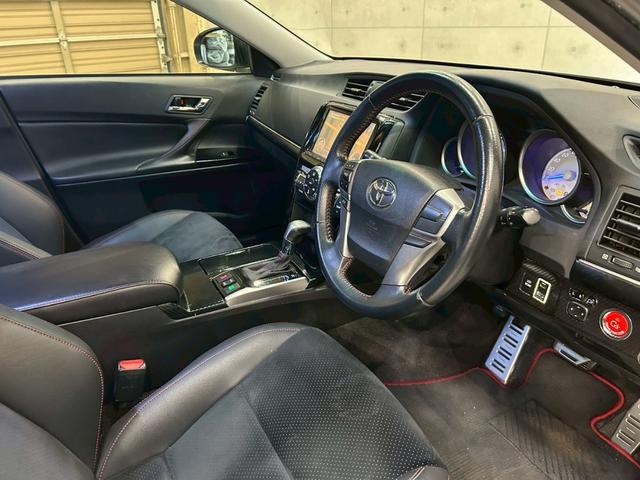 マークＸ ２５０Ｇ　Ｓパッケージ　Ｇ’ｓ　ユーザー様直接仕入れ　純正ナビ　フルセグＴＶ　Ｂｌｕｅｔｏｏｔｈ　バックカメラ　ＬＥＤヘッドライト　純正１９インチＡＷ　ハーフレザーシート　パドルシフト　オートクルーズ　ドラレコ　スマートキー　ＥＴＣ（45枚目）