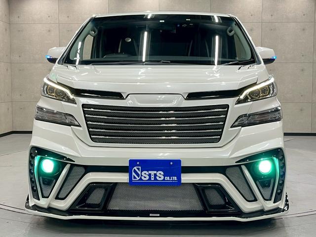 ヴェルファイア ２．５Ｚ　Ａエディション　ＲＯＷＥＮエアロ・バンパー・マフラー　２０インチＡＷ　エアサス　社外テール　サンルーフ　ＢｉｇＸナビ　ＤＴＶ　ＢＴ接続　リアカメラ　フリップダウン　社外スピーカーキット　ドラレコ　シートカバー　ＥＴＣ（8枚目）