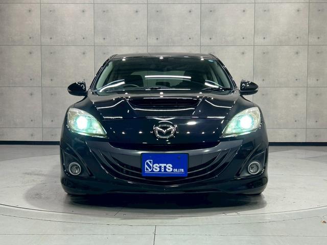 マツダスピードアクセラ ベースグレード　ＥＸＡＳマフラー　ＢＬＩＴＺ車高調・エアクリ・ブローオフ　純正エアロパーツ　ＬＥＤライト　純正１８インチＡＷ　純正ナビ　フルセグＴＶ　ハーフレザー　社外シフトノブ　ＢＯＳＥサウンド　スペアキー　ＥＴＣ（8枚目）