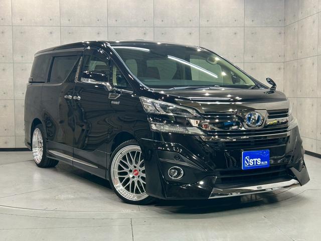 ヴェルファイアハイブリッド Ｘ　モデリスタフルエアロ　社外２０インチＡＷ　ムーンルーフ　両側パワスラ　ＬＥＤヘッドライト　フォグ　純正ナビ　フルセグＴＶ　ＢＴ接続　バックカメラ　フリップダウン　オートクルーズ　スマートキー　ＥＴＣ（12枚目）