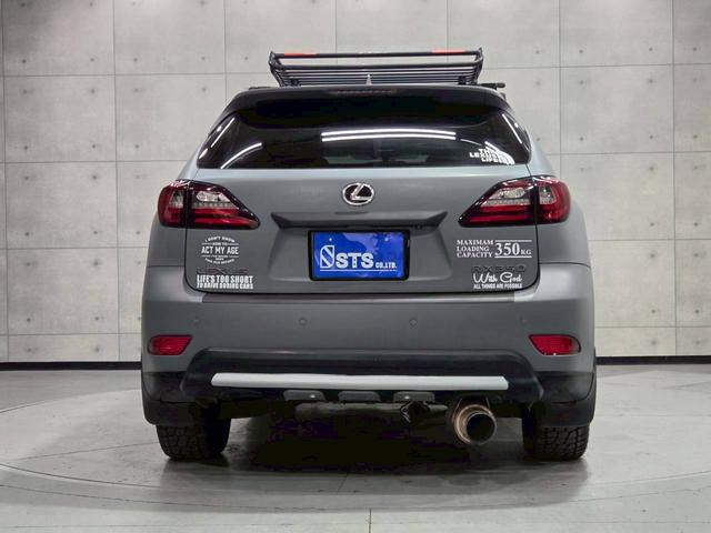 ＲＸ ＲＸ２７０　グレー全塗装　社外バンパー・グリル・マフラー・ＬＥＤヘッドライト　ルーフラック　社外１７インチアルミ　純正ナビ　フルセグＴＶ　バックモニター　レザーシート　パワーシート　クルコン　スマートキー　ＥＴＣ（15枚目）