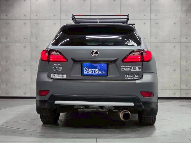 ＲＸ ＲＸ２７０　グレー全塗装　社外バンパー・グリル・マフラー・ＬＥＤヘッドライト　ルーフラック　社外１７インチアルミ　純正ナビ　フルセグＴＶ　バックモニター　レザーシート　パワーシート　クルコン　スマートキー　ＥＴＣ（16枚目）