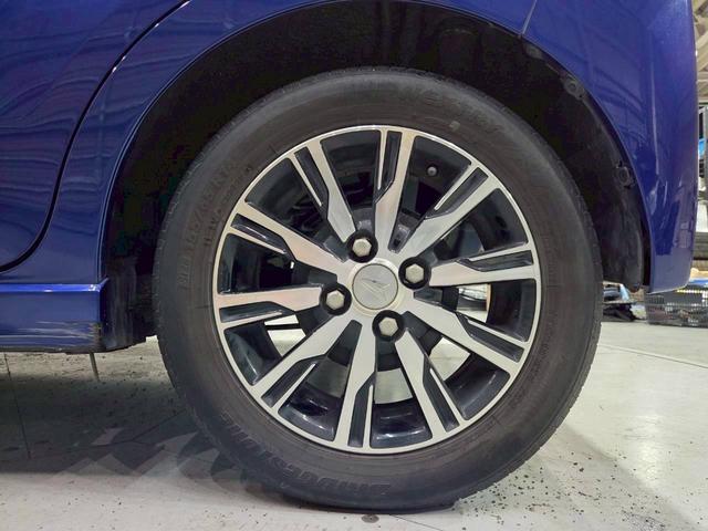 ムーヴ カスタム　Ｘ　ハイパーＳＡ　ユーザー様直接仕入　衝突軽減Ｂ　ＬＥＤヘッドライト　フォグ　純正１４インチアルミ　社外ナビ　デジタルＴＶ　バックモニター　ハーフレザーシート　ステアスイッチ　オートライト　スマートキー　スペアキー有り（64枚目）