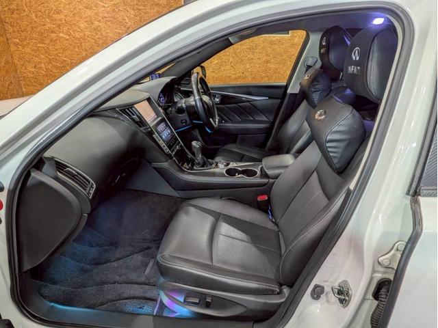 スカイライン ２００ＧＴ－ｔタイプＰ　ＷＯＲＫ２０ＡＷ　ＢＲＩＴＺ車高調・マフラー　社外エアロ　トランクスポイラー　純正ナビ　ＢＴ接続　フルセグＴＶ　アラウンドビュー　黒レザーシート　パワーシート　シートヒーター　レーダークルーズ　ＥＴＣ（58枚目）