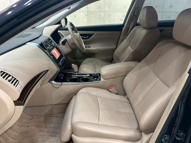 ティアナ XV ユーザー様直接仕入 純正17AW HIDヘッドライト ベージュレザーシート ベンチレーション 純正ナビ フルセグTV BT接続 アラウンドビューカメラ クルコン インテリジェントキー 予備キー ETC(44枚目)