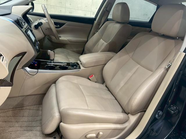 ティアナ XV ユーザー様直接仕入 純正17AW HIDヘッドライト ベージュレザーシート ベンチレーション 純正ナビ フルセグTV BT接続 アラウンドビューカメラ クルコン インテリジェントキー 予備キー ETC(45枚目)