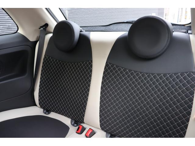 ５００ １．２　ドルチェ　クルコン　ガラスルーフ　白黒半革　Ｕｃｏｎｎｅｃｔ　ＡｐｐｌｅＣａｒＰｌａｙ　ＢＴ　ＵＳＢ　Ａストップ　ＨＩＤ　Ｆ／Ｒフォグ　ステアＳ　ドラレコ前後　ＥＴＣ　純Ｆマット　純１５ｉｎｃｈＡＷ　スペアキー（56枚目）