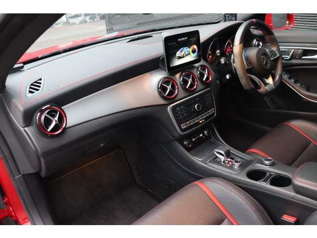 CLAクラス 4マチック AMGアドバンスドPKG AMGドライバーズPKG AMGパフォーマンスPKG SR h/k ACC BSM 純正ナビ 地デジ BT Bカメラ 黒革 シートH Pシート 純18インチAW ETC(9枚目)