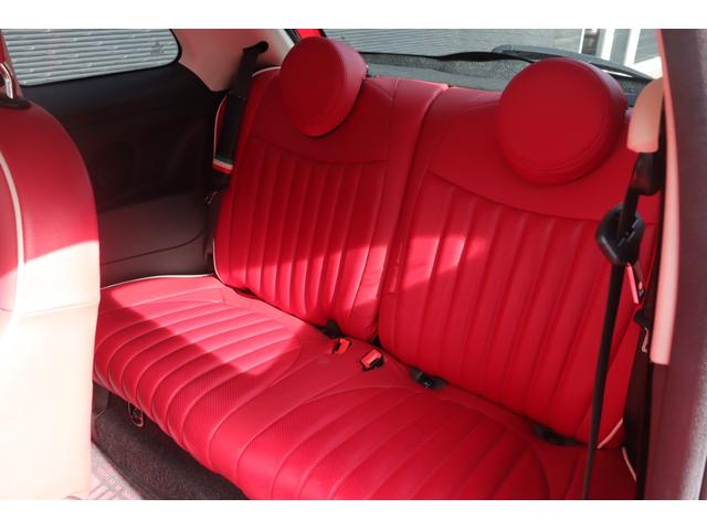 500 1.2 ポップ 禁煙車 保証書 取扱説明書 純正ディスプレイオーディオ AppleCarPlay Bluetooth USB 赤革Sカバー ハロゲンライト リアフォグ ステアS 社外フロアマット ETC リモコンキー(56枚目)