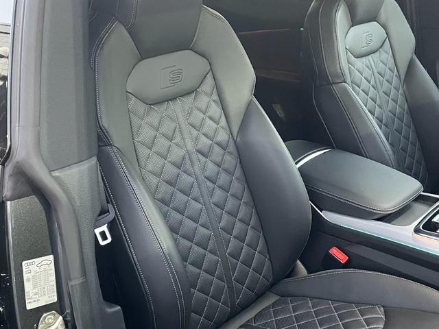 Q8 55TFSIクワトロ Sライン Slineplusパッケージシートベンチレーションマッサージ エクステンデッドレザーパッケージ コンフォートアシスタンスパッケージブラック/ロックグレーステッチ バルコナレザーBang&Olufsen(5枚目)