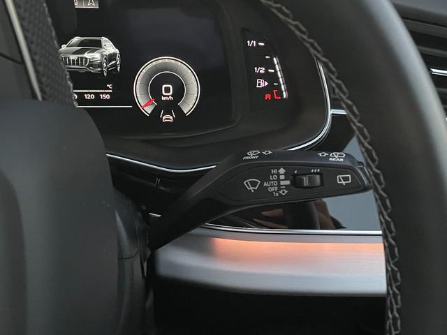 Q8 55TFSIクワトロ Sライン Slineplusパッケージシートベンチレーションマッサージ エクステンデッドレザーパッケージ コンフォートアシスタンスパッケージブラック/ロックグレーステッチ バルコナレザーBang&Olufsen(33枚目)