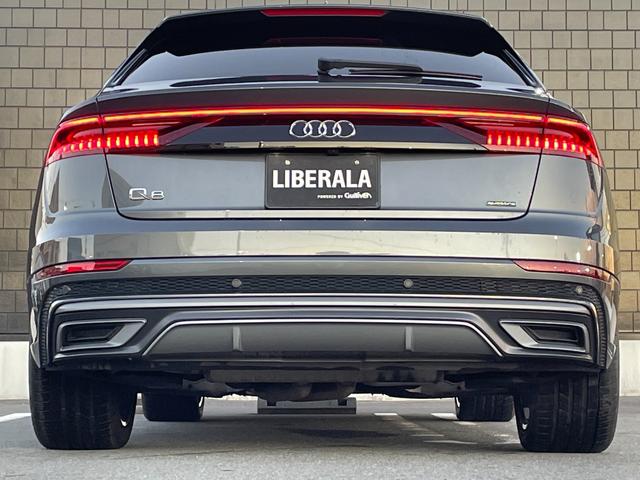 Q8 55TFSIクワトロ Sライン Slineplusパッケージシートベンチレーションマッサージ エクステンデッドレザーパッケージ コンフォートアシスタンスパッケージブラック/ロックグレーステッチ バルコナレザーBang&Olufsen(54枚目)