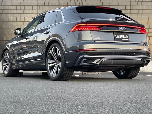 Q8 55TFSIクワトロ Sライン Slineplusパッケージシートベンチレーションマッサージ エクステンデッドレザーパッケージ コンフォートアシスタンスパッケージブラック/ロックグレーステッチ バルコナレザーBang&Olufsen(55枚目)