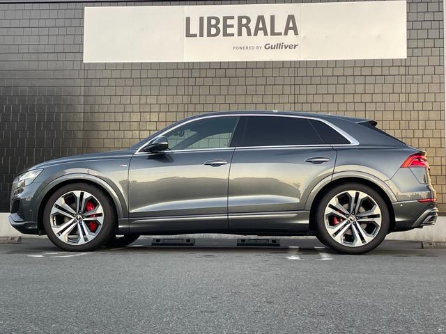 Q8 55TFSIクワトロ Sライン Slineplusパッケージシートベンチレーションマッサージ エクステンデッドレザーパッケージ コンフォートアシスタンスパッケージブラック/ロックグレーステッチ バルコナレザーBang&Olufsen(56枚目)