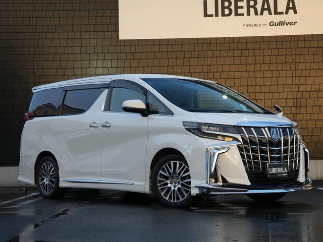 アルファード 2.5S Apple CarPlayフルセグTV Bカメラ ETC2.0 BT HDMI ACC LKA 衝突軽減ブレーキ LEDオートハイビームライト モデリスタフルエアローセット ワンオーナー(45枚目)