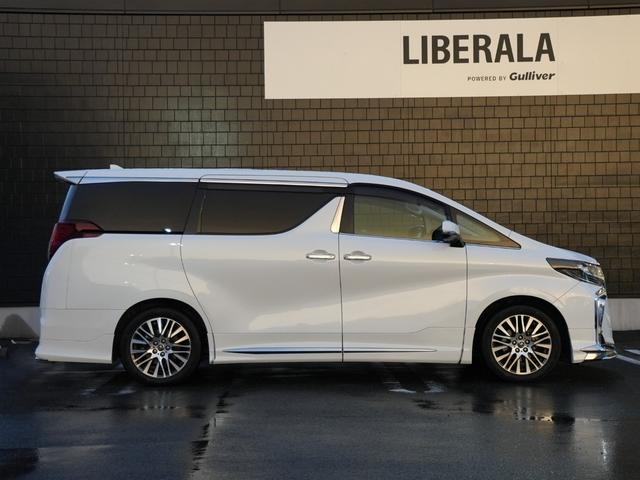 アルファード 2.5S Apple CarPlayフルセグTV Bカメラ ETC2.0 BT HDMI ACC LKA 衝突軽減ブレーキ LEDオートハイビームライト モデリスタフルエアローセット ワンオーナー(46枚目)