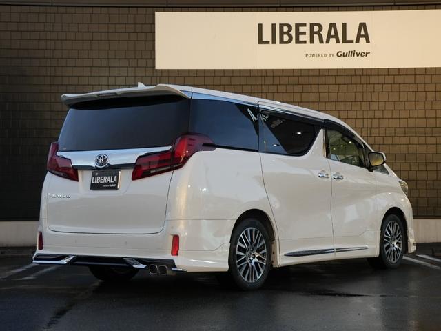 アルファード 2.5S Apple CarPlayフルセグTV Bカメラ ETC2.0 BT HDMI ACC LKA 衝突軽減ブレーキ LEDオートハイビームライト モデリスタフルエアローセット ワンオーナー(47枚目)