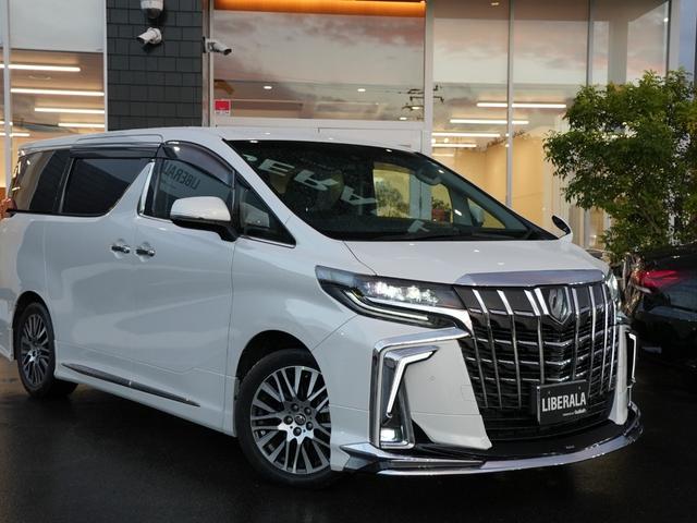 アルファード 2.5S Apple CarPlayフルセグTV Bカメラ ETC2.0 BT HDMI ACC LKA 衝突軽減ブレーキ LEDオートハイビームライト モデリスタフルエアローセット ワンオーナー(50枚目)