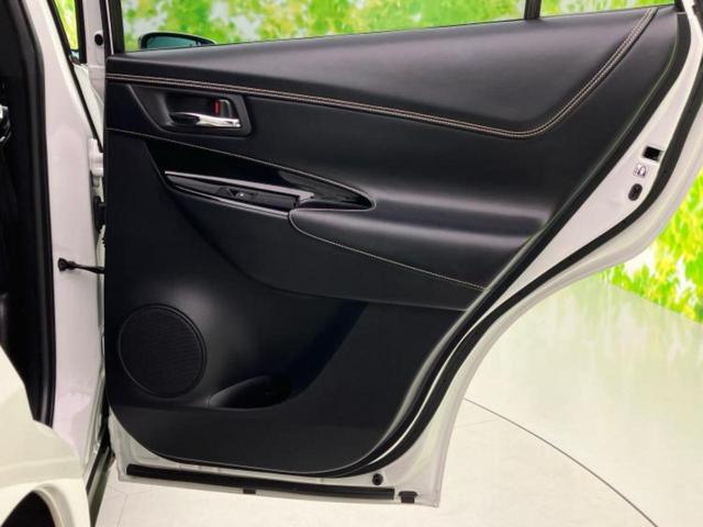 ハリアーハイブリッド ４ＷＤプログレスメタルアンドレザーパッケージ　新品タイヤ／サンルーフ／ＪＢＬ／保証書／純正　９インチ　ＳＤナビ／トヨタセーフティセンス／エアーシート　前席／パノラミックビューモニター／車線逸脱防止支援システム／シート　フルレザー／電動バックドア（21枚目）