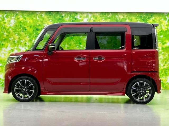 スペーシアカスタム ハイブリッドXSターボ 保証書/純正 8インチ SDナビ/セーフティサポート(スズキ)/両側電動スライドドア/シートヒーター 運転席/シート ハーフレザー/ヘッドランプ LED/Bluetooth接続/ETC ターボ(2枚目)