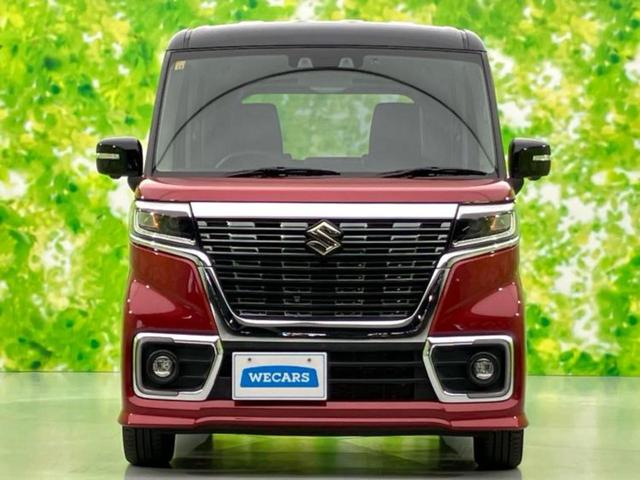 スペーシアカスタム ハイブリッドXSターボ 保証書/純正 8インチ SDナビ/セーフティサポート(スズキ)/両側電動スライドドア/シートヒーター 運転席/シート ハーフレザー/ヘッドランプ LED/Bluetooth接続/ETC ターボ(47枚目)