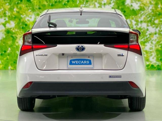 プリウス S 新品タイヤ/保証書/社外 メモリーナビ/トヨタセーフティセンス/車線逸脱防止支援システム/ドライブレコーダー 社外/ヘッドランプ LED/Bluetooth接続/ETC/EBD付ABS バックカメラ(38枚目)