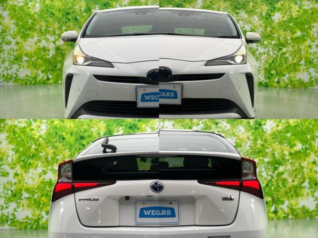 プリウス S 新品タイヤ/保証書/社外 メモリーナビ/トヨタセーフティセンス/車線逸脱防止支援システム/ドライブレコーダー 社外/ヘッドランプ LED/Bluetooth接続/ETC/EBD付ABS バックカメラ(46枚目)