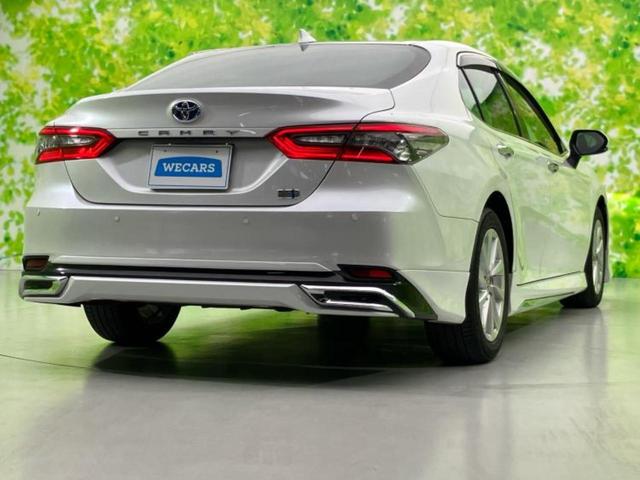 カムリ G 新品タイヤ/エアロ/保証書/ディスプレイオーディオ+ナビ9インチ/トヨタセーフティセンス/シートヒーター 前席/車線逸脱防止支援システム/パーキングアシスト バックガイド 衝突被害軽減システム ETC(3枚目)