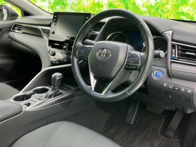 カムリ G 新品タイヤ/エアロ/保証書/ディスプレイオーディオ+ナビ9インチ/トヨタセーフティセンス/シートヒーター 前席/車線逸脱防止支援システム/パーキングアシスト バックガイド 衝突被害軽減システム ETC(4枚目)