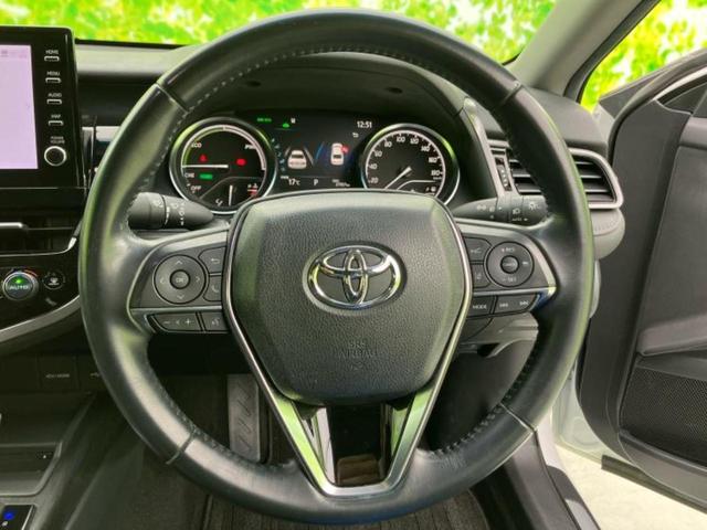 カムリ G 新品タイヤ/エアロ/保証書/ディスプレイオーディオ+ナビ9インチ/トヨタセーフティセンス/シートヒーター 前席/車線逸脱防止支援システム/パーキングアシスト バックガイド 衝突被害軽減システム ETC(15枚目)