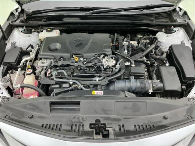 カムリ G 新品タイヤ/エアロ/保証書/ディスプレイオーディオ+ナビ9インチ/トヨタセーフティセンス/シートヒーター 前席/車線逸脱防止支援システム/パーキングアシスト バックガイド 衝突被害軽減システム ETC(45枚目)