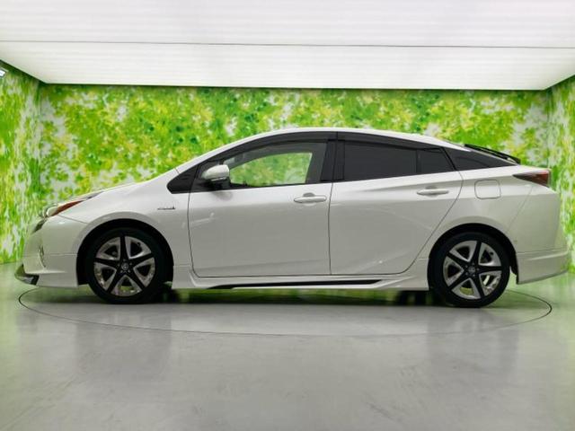 プリウス Sセーフティプラス 新品タイヤ/サンルーフ/モデリスタエアロ/保証書/純正 9インチ SDナビ/トヨタセーフティセンス/車線逸脱防止支援システム/ドライブレコーダー 社外/ヘッドランプ LED/Bluetooth接続(2枚目)