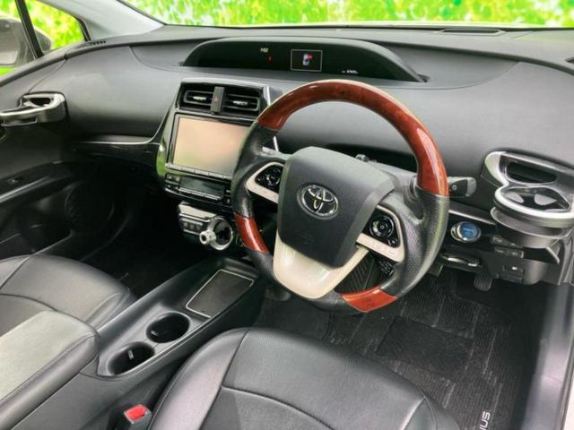 プリウス Sセーフティプラス 新品タイヤ/サンルーフ/モデリスタエアロ/保証書/純正 9インチ SDナビ/トヨタセーフティセンス/車線逸脱防止支援システム/ドライブレコーダー 社外/ヘッドランプ LED/Bluetooth接続(4枚目)