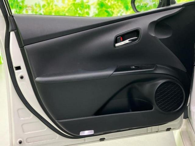 プリウス Sセーフティプラス 新品タイヤ/サンルーフ/モデリスタエアロ/保証書/純正 9インチ SDナビ/トヨタセーフティセンス/車線逸脱防止支援システム/ドライブレコーダー 社外/ヘッドランプ LED/Bluetooth接続(22枚目)