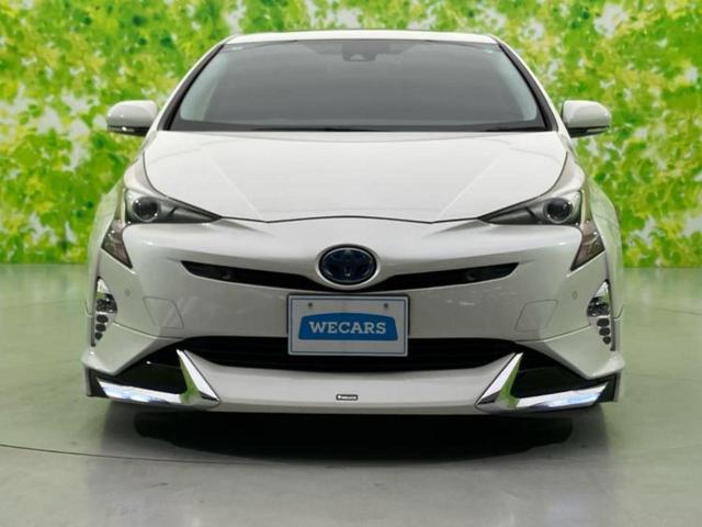 プリウス Sセーフティプラス 新品タイヤ/サンルーフ/モデリスタエアロ/保証書/純正 9インチ SDナビ/トヨタセーフティセンス/車線逸脱防止支援システム/ドライブレコーダー 社外/ヘッドランプ LED/Bluetooth接続(41枚目)