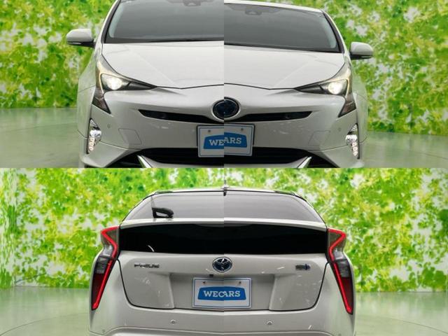 プリウス Sセーフティプラス 新品タイヤ/サンルーフ/モデリスタエアロ/保証書/純正 9インチ SDナビ/トヨタセーフティセンス/車線逸脱防止支援システム/ドライブレコーダー 社外/ヘッドランプ LED/Bluetooth接続(50枚目)