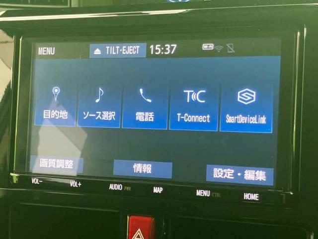 ルーミー カスタムＧ－Ｔ　新品タイヤ／保証書／純正　９インチ　メモリーナビ／トヨタセーフティセンス／両側電動スライドドア／シートヒーター　前席／パノラミックビューモニター／車線逸脱防止支援システム　ターボ　衝突被害軽減システム（10枚目）