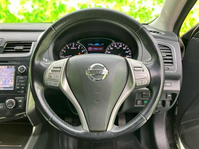 ティアナ XVナビAVMパッケージ 保証書/純正 SDナビ/エマージェンシーブレーキ/エアーシート 前席/アラウンドビューモニター/シート フルレザー/パーキングアシスト バックガイド/ヘッドランプ HID/ETC 革シート 電動シート(14枚目)